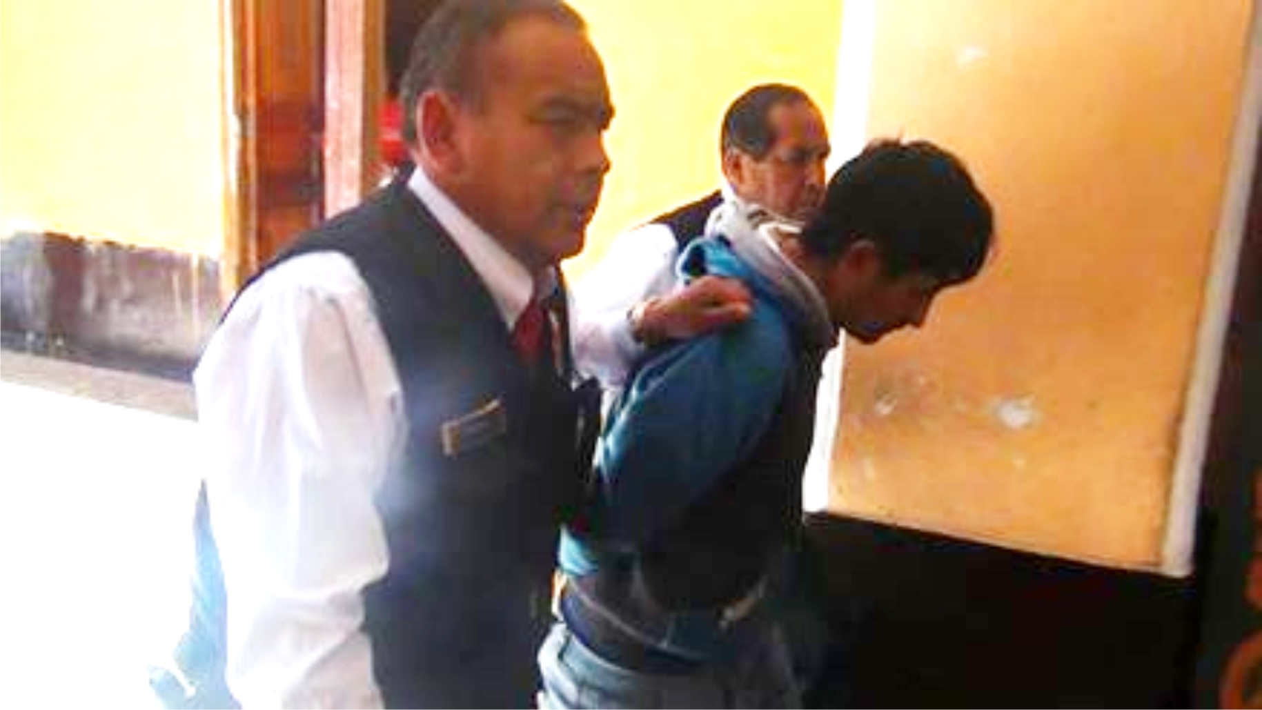 EN TARMA CAPTURAN A UN DELINCUENTE QUE CON UN BALÓN DE GAS ASESINO A DOS ANCIANOS.